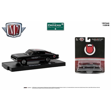 M2 Machines Auto-Drivers 1:64 R88 1966 Dodge Charger Hemi