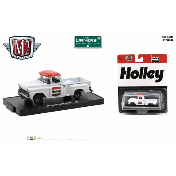 M2 Machines Auto-Drivers 1:64 R92 1958 Chevrolet Apache Stepside