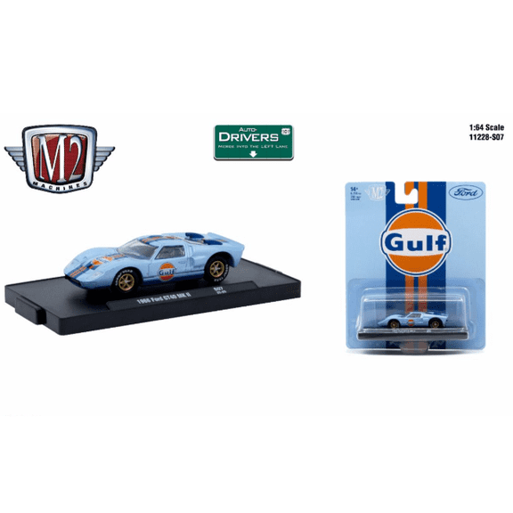 M2 Machines Auto-Drivers 1:64 Rs07 1966 Ford Gt40 Mkii