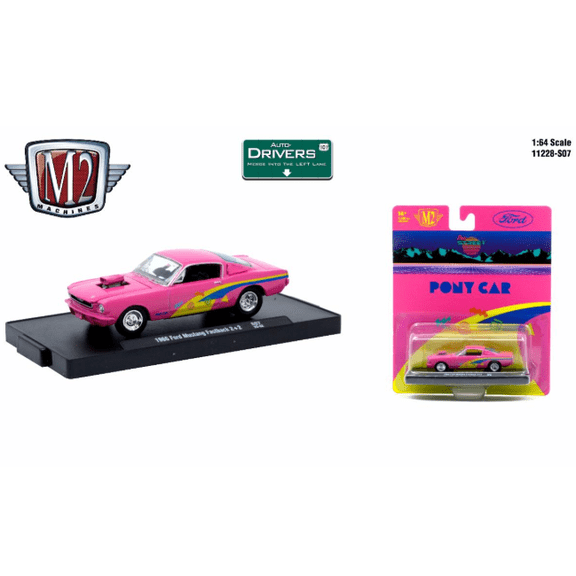 M2 Machines Auto-Drivers 1:64 Rs07 1966 Ford Mustang Fastback 2+2