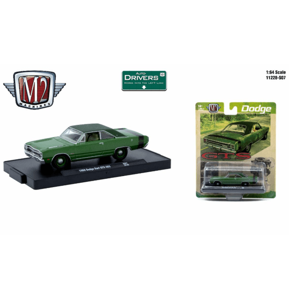M2 Machines Auto-Drivers 1:64 Rs07 1969 Dodge Dart Gts 383