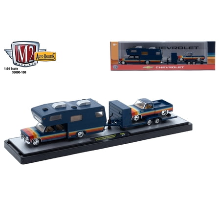 M2 Machines Auto Hauler 100 1975 Chevrolet Cheyenne Super 30 78 Chevy C10