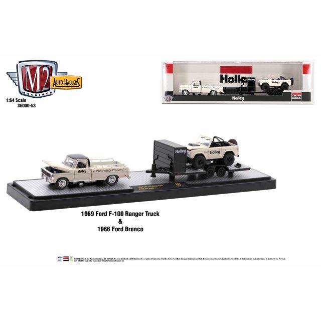 Ford Ranger Paper Machine M2 Machines Auto Hauler 53 1969 Ford F-100 Ranger Truck & 1966 Ford ...