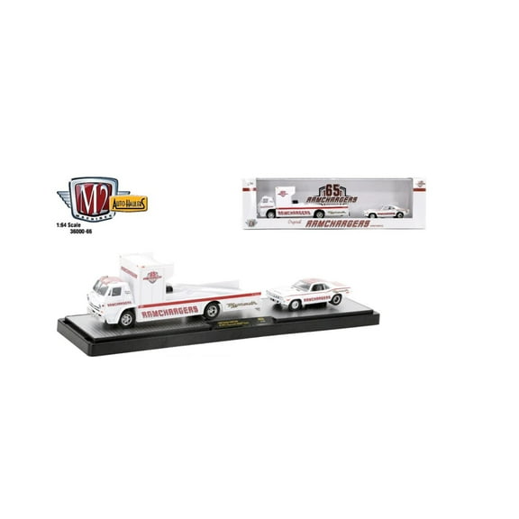 M2 Machines Auto-Haulers 1966 Dodge L600 COE & 1969 Charger