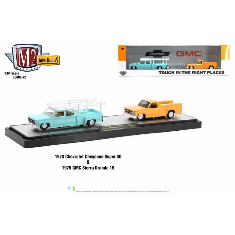 M2 Machines Auto Hauler 72 1973 Chevrolet Cheyenne Super 30