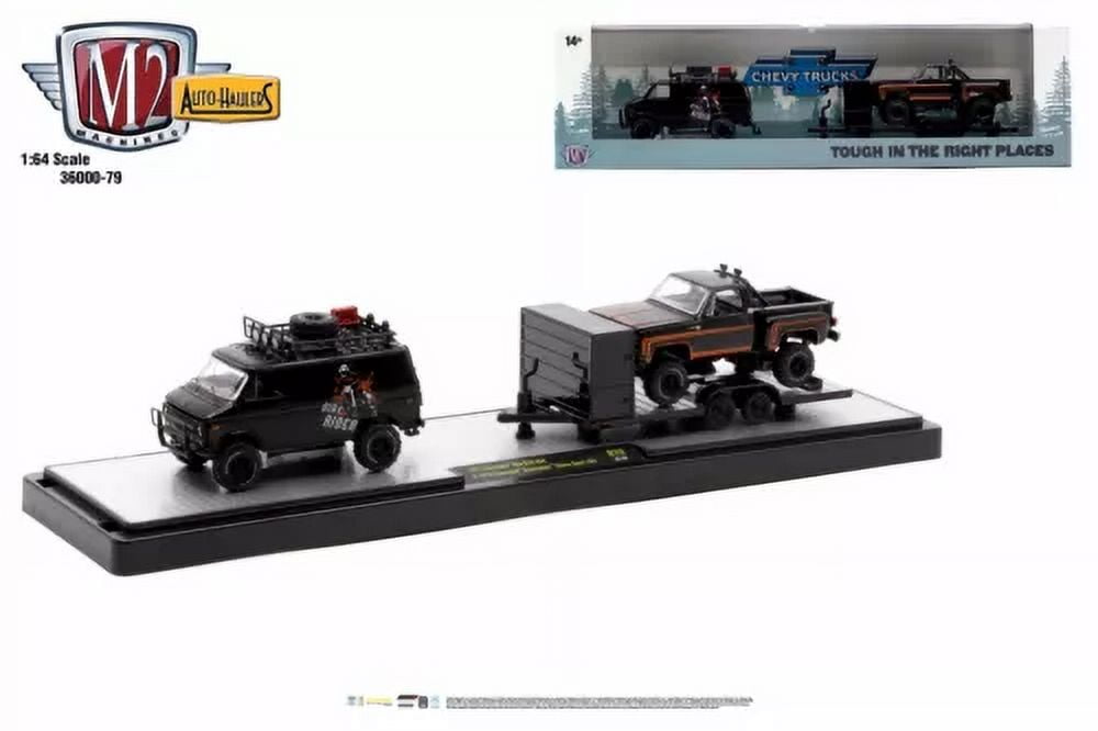 M2 Machines Auto Hauler 79 1971 Chevrolet Van G10 4x4 1976