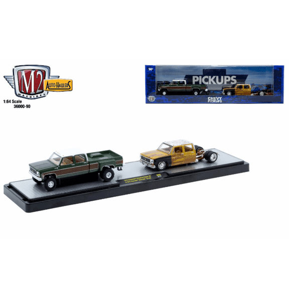 M2 Machines Auto Hauler 90 1973 Chevrolet Cheyenne Super 30 75 Chevy Silverado