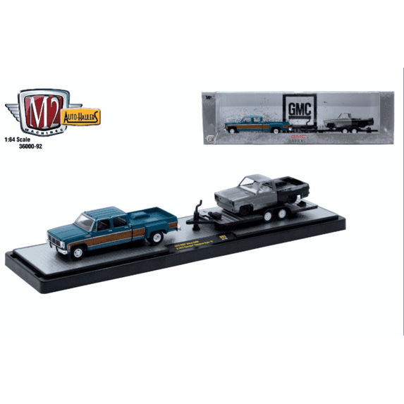 M2 Machines Auto Hauler 92 1973 Gmc Sierra 3500 73 Chevrolet Cheyenne ...