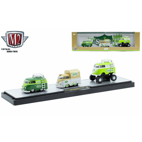 M2 Machines Auto Hauler Tw39 1960 Vw Delivery Van 1960 Vw Type 2 1960 Vw 4X4