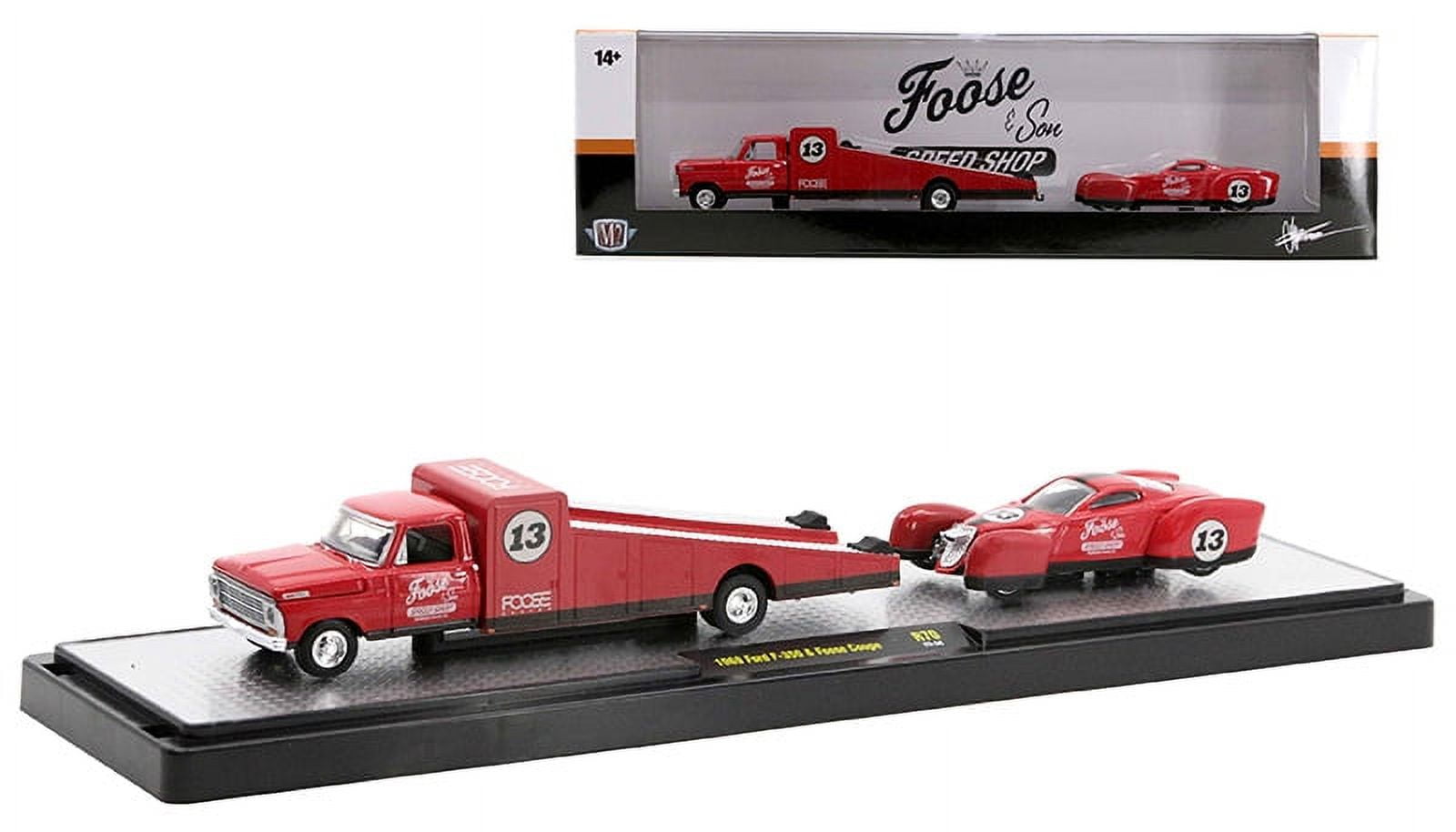 M2 Machines Auto-Haulers Release 70 - 1969 Ford F-350 and Foose