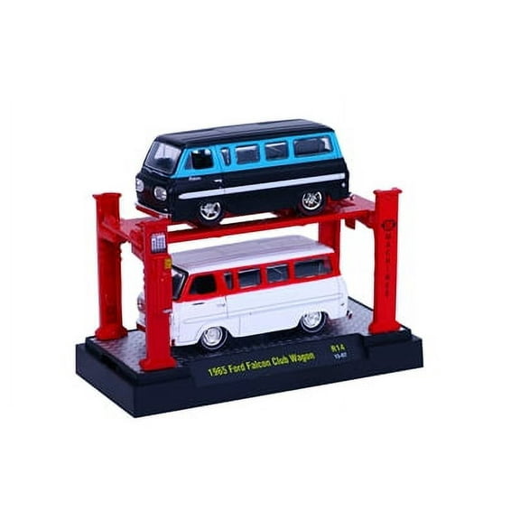 M2 Machines - Auto-Lift (R14) - 1965 Ford Falcon Club Wagon