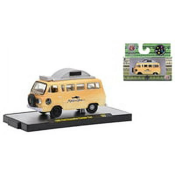 M2 Machines Auto-Thentics Release 67 Diecast Series - 1965 Ford Econoline Camper Van