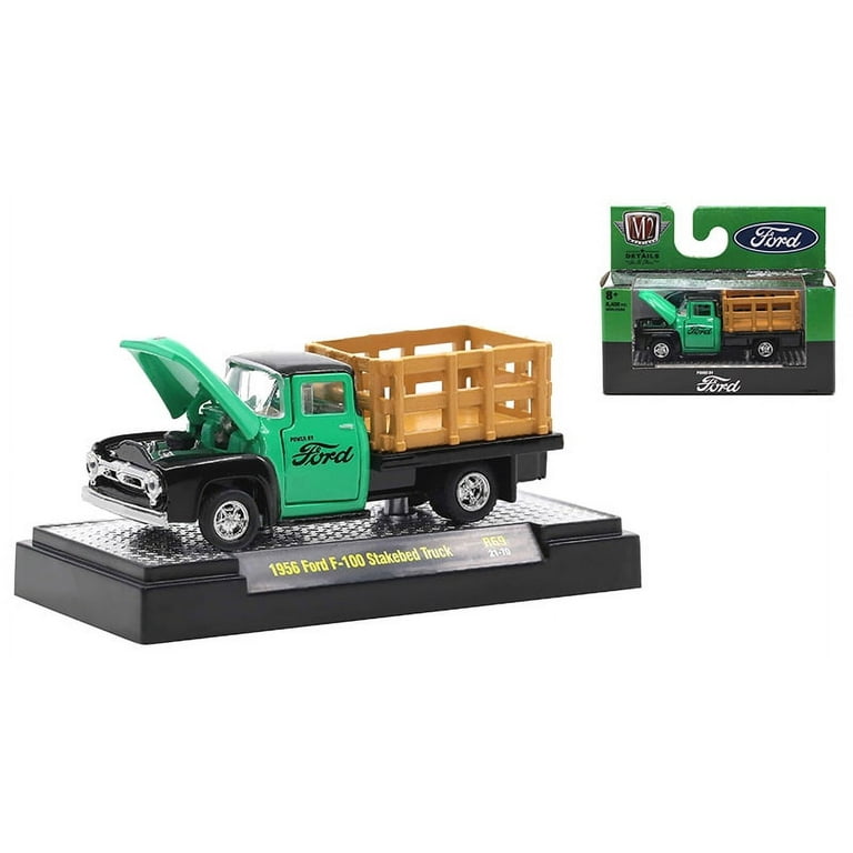 M2 Machines Toy Diecast - Auto-Thentics Release 69, 1956 Ford F