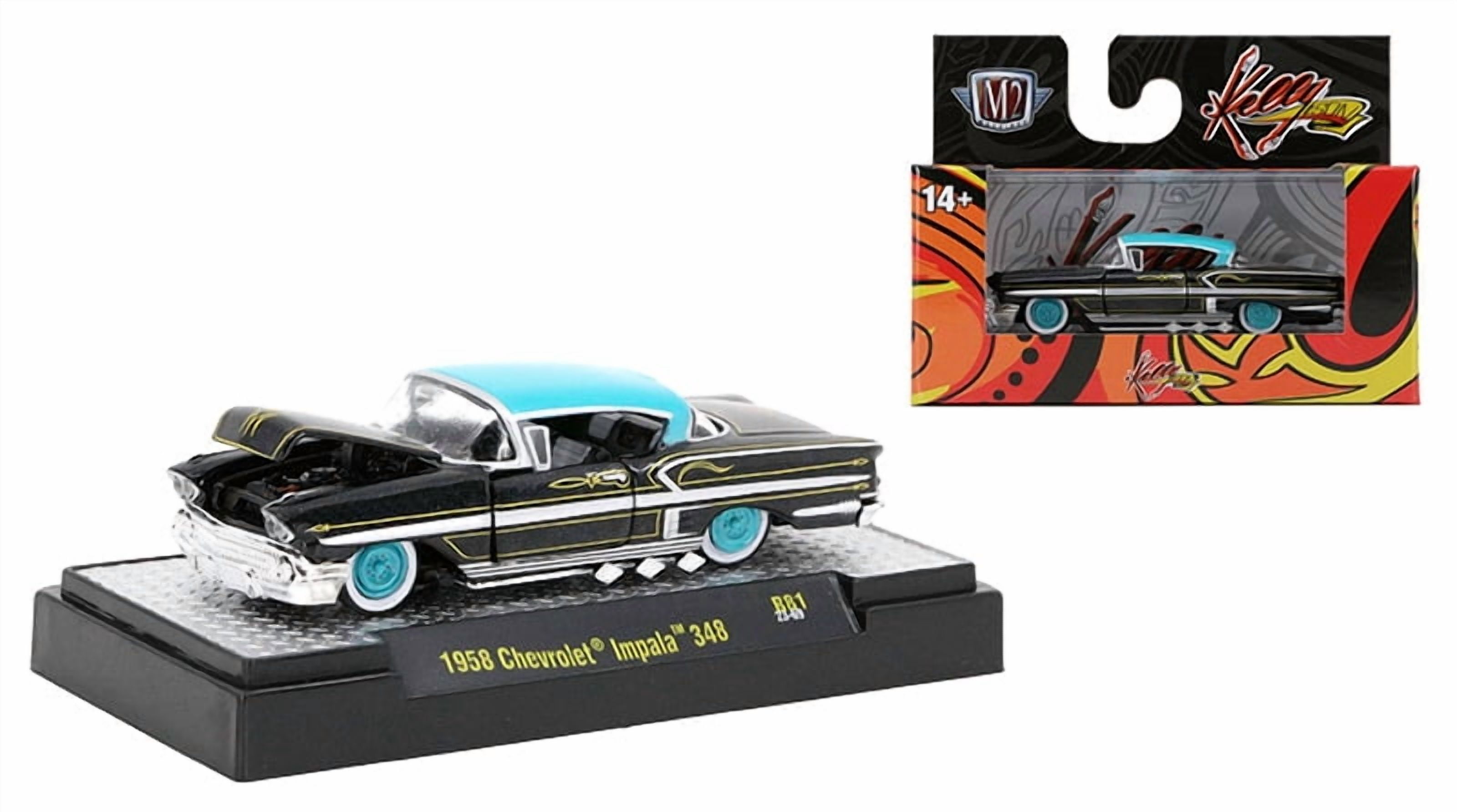 M2 Machines Auto-Thentics Release 81 - 1958 Chevrolet Impala 348