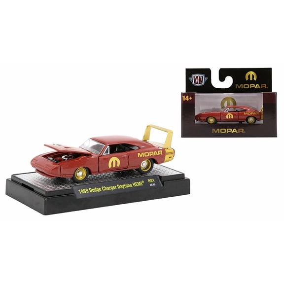 M2 Machines Auto-Thentics Release 81 - 1969 Dodge Charger Daytona HEMI