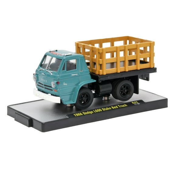 M2 Machines Auto Trucks Release 42 - 1966 Dodge L600 Stake Bed Truck
