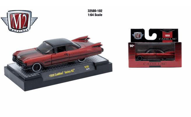 M2 Machines Autothentics Rel 102 1:64 1959 Cadillac Series 62