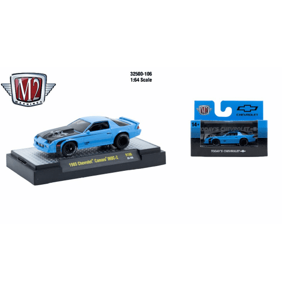 M2 Machines Autothentics Rel 106 1:64 1985 Chevrolet Camaro Iroc-Z