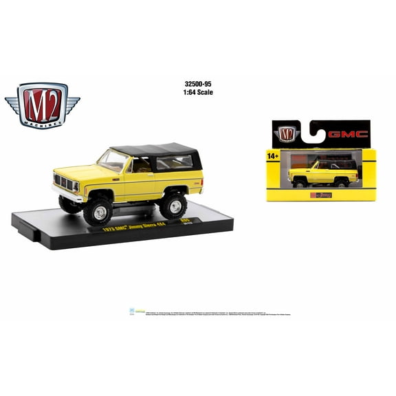 M2 Machines Autothentics Rel 95 1:64 1973 Gmc Jimmy Sierra 4X4