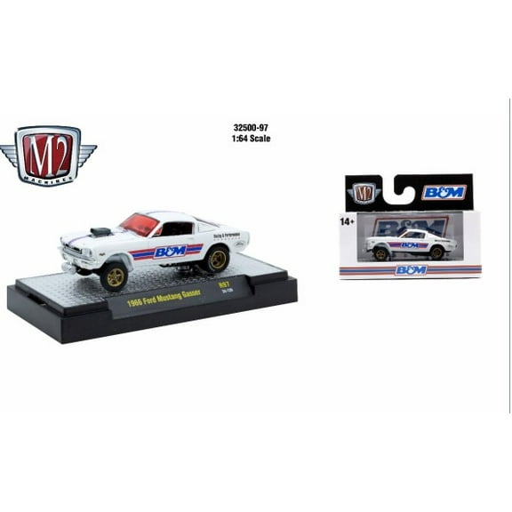 M2 Machines Autothentics Rel 97 1:64 1966 Ford Mustang Gasser