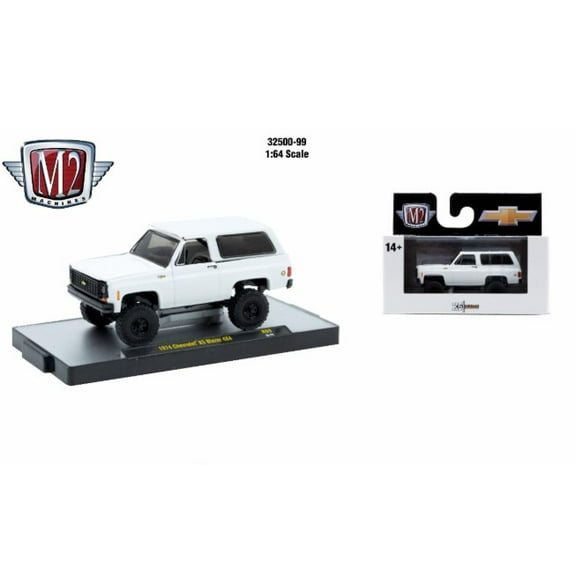 M2 Machines Autothentics Rel 99 1:64 1974 Chevrolet K5 Blazer 4X4