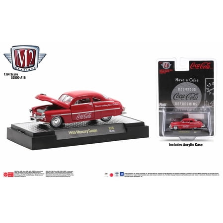 M2 Machines Coca-Cola Release A16 1949 Mercury Coupe