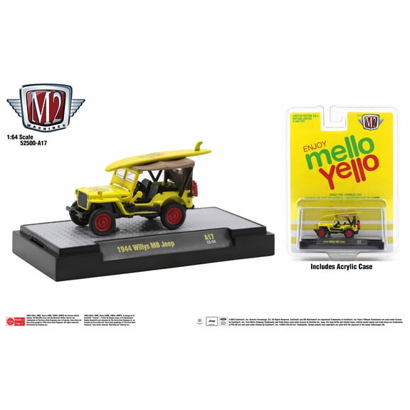 M2 Machines Coca-Cola Release A17 1944 Willys Mb Jeep