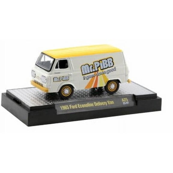 M2 Machines Coca-Cola Release A25 1965 Ford Econoline Delivery Van (Mr Pibb)