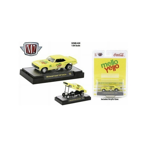 M2 Machines Coca-Cola Release A30 1969 Chevrolet Camaro Z/28 Funny Car