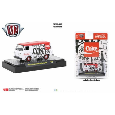 M2 Machines Coca-Cola Release A32 1965 Ford Econoline Delivery Van