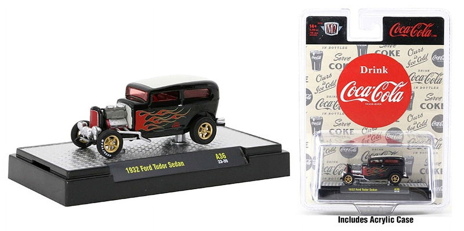 M2マシーン 1956 フォード COE 1932 フォード・チューダーセダン M2 Machines Coca-Cola Release A36 - 1932 Ford Tudor Sedan