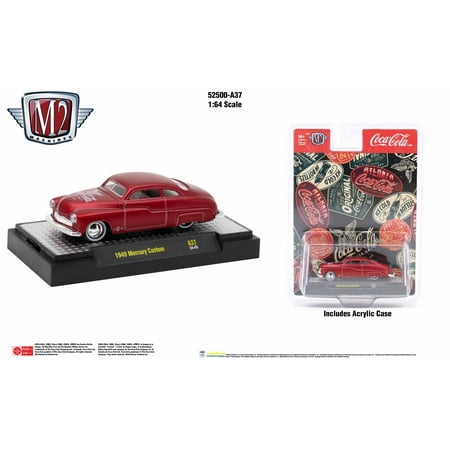 M2 Machines Coca-Cola Release A37 1949 Mercury Custom