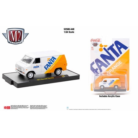 M2 Machines Coca-Cola Release A40 1971 Chevrolet Van G10