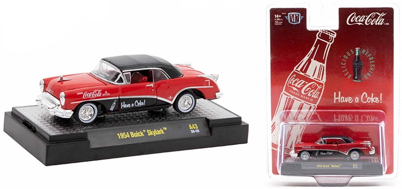M2 Machines Coca-Cola Release A43 1954 Buick Skylark - Walmart.com