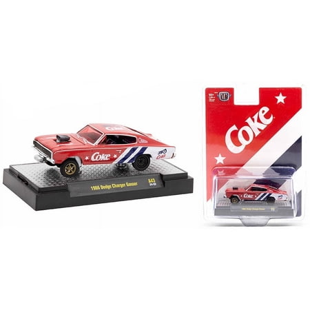 M2 Machines Coca-Cola Release A43 - 1966 Dodge Charger Gasser