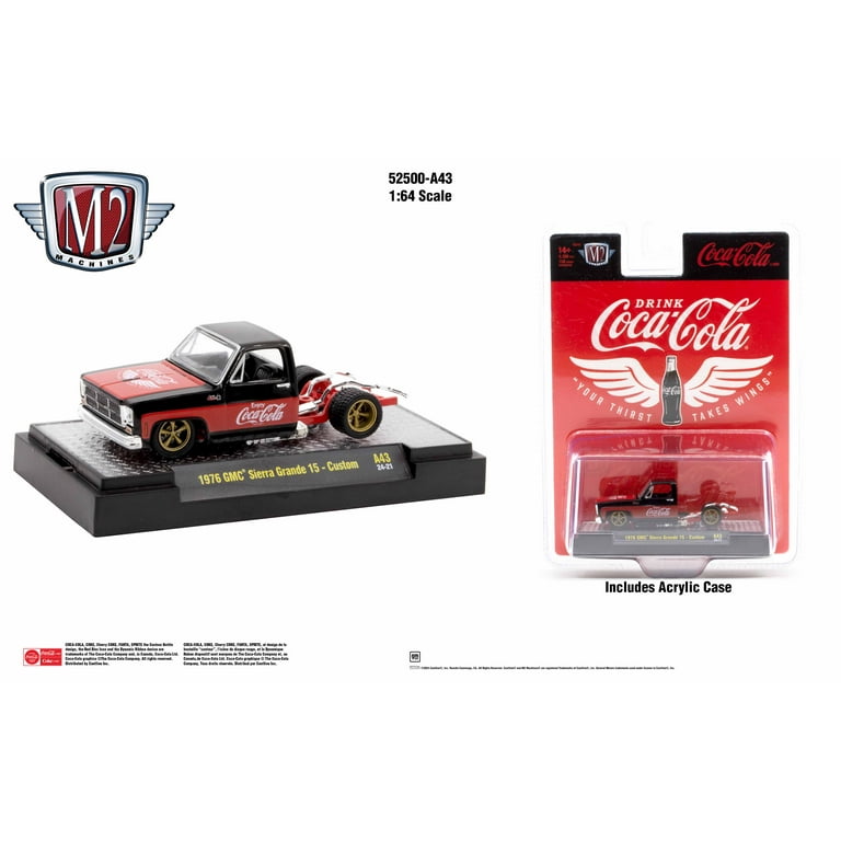M2マシーン コカ・コーラ GMC シエラ 1/64 【公式通販】