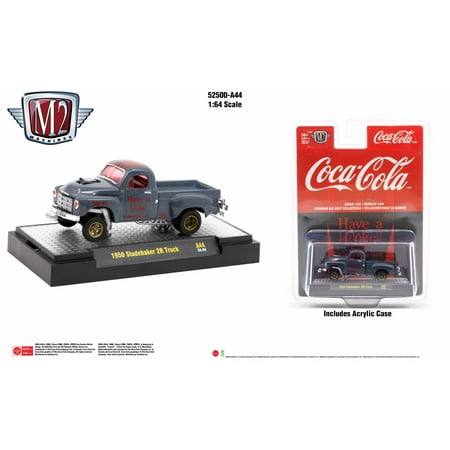 M2 Machines Coca-Cola Release A44 1950 Studebaker 2R Truck