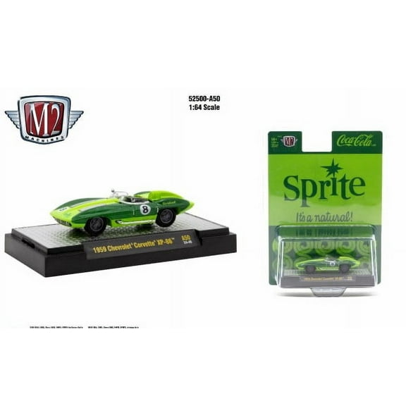 M2 Machines Coca-Cola Release A50 1959 Chevrolet Corvette Xp-86