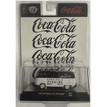 M2 Machines Coca-Cola Release A62 1960 Vw Delivery Van Usa Model