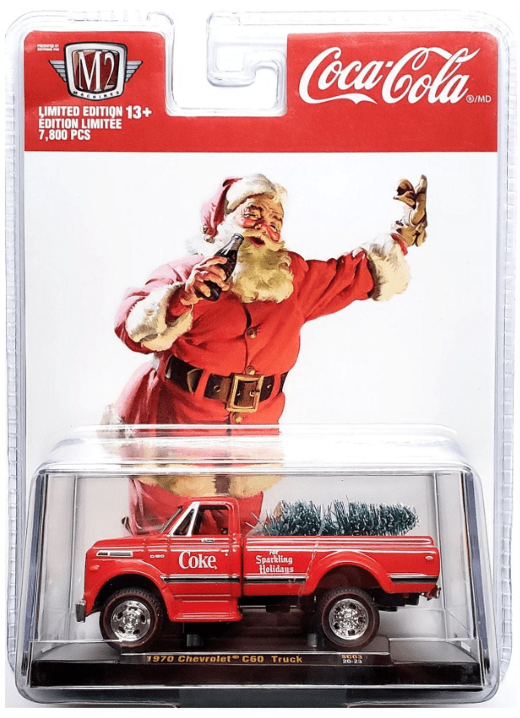 M2 Machines Coca Cola SC03-20-23 - 970 Chevy C60 Pickup Truck