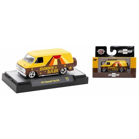 M2 Machines Detroit Muscle R78 - 1971 Chevrolet Van G10