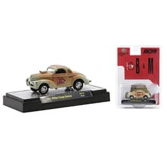 M2 Machines Gasser Series G13 - 1941 Willys Coupe Gasser