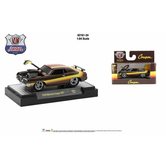 M2 Machines Ground Pounder R24 1970 Mercury Cougar Xr7