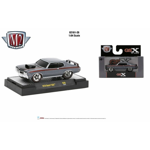 M2 Machines Ground Pounder R26 1970 Buick Gsx