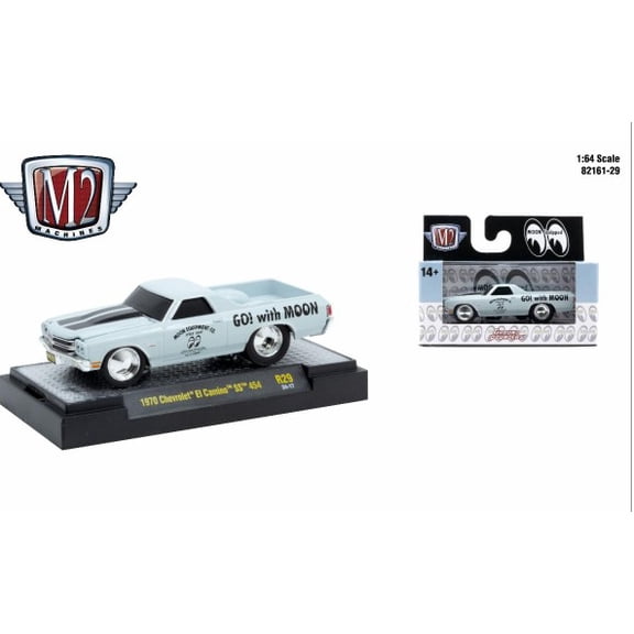 M2 Machines Ground Pounder R29 1970 Chevrolet El Camino Ss 454