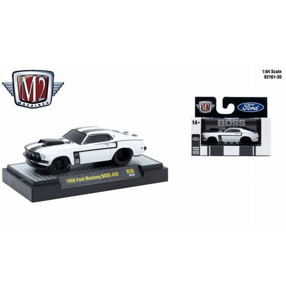 M2 Machines Ground Pounder R30 1969 Ford Mustang Boss 429