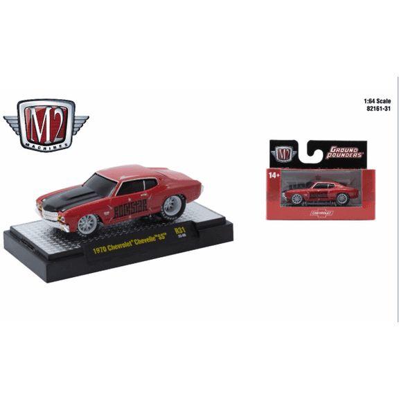 M2 Machines Ground Pounder R31 1970 Chevrolet Chevelle Ss