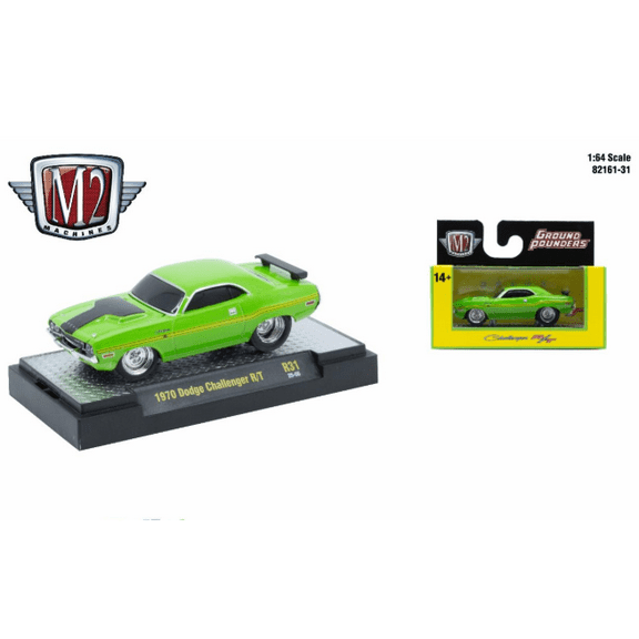 M2 Machines Ground Pounder R31 1970 Dodge Challenger R/T