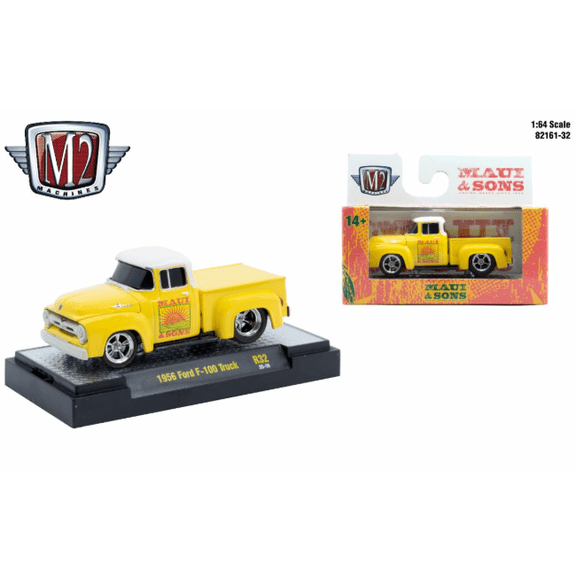 M2 Machines Ground Pounder R32 1956 Ford F100 Truck