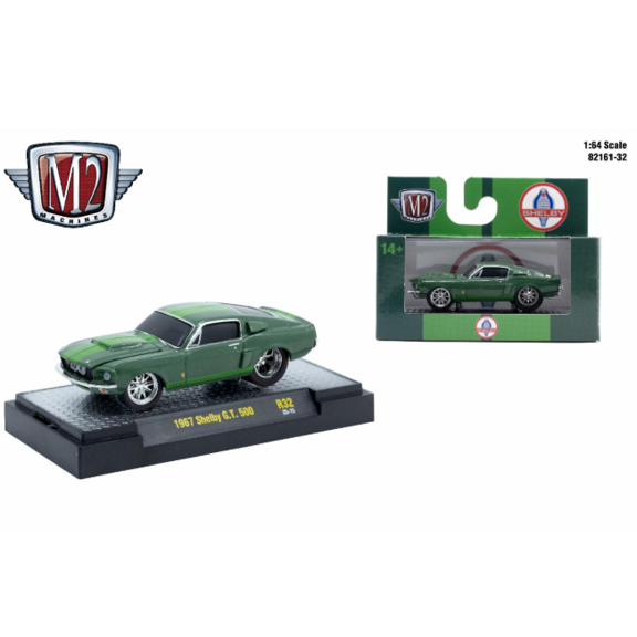 M2 Machines Ground Pounder R32 1967 Shelby Gt 500